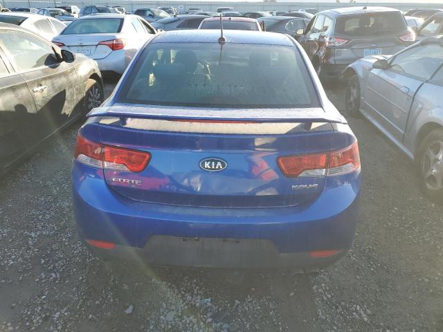 KNAFU6A23D5697168 - 2013 KIA FORTE EX BLUE photo 6