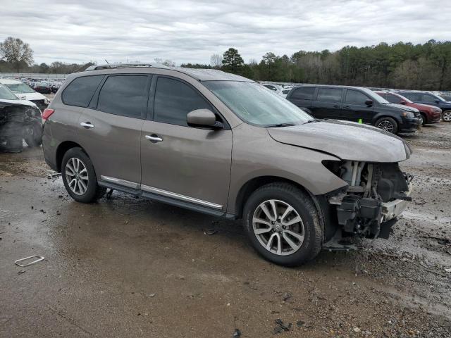5N1AR2MNXDC655410 - 2013 NISSAN PATHFINDER S 棕色 照片 4