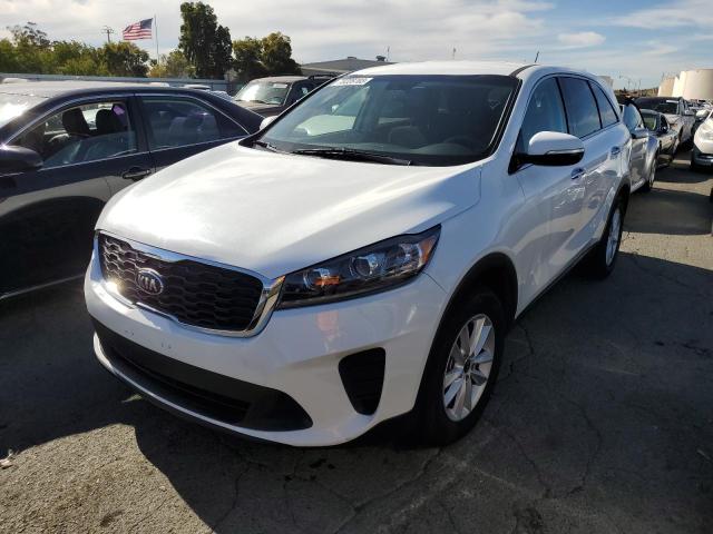 5XYPG4A56LG619762 - 2020 KIA SORENTO S WHITE photo 1