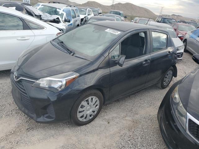 VNKKTUD31HA084841 - 2017 TOYOTA YARIS L BLACK photo 1