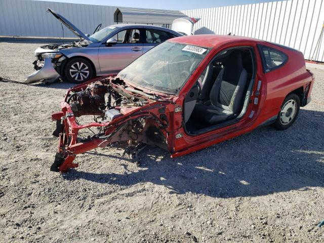 JHMZE1376YT004568 - 2000 HONDA INSIGHT RED photo 1