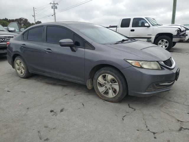 19XFB2F5XEE039261 - 2014 HONDA CIVIC LX GRAY photo 4