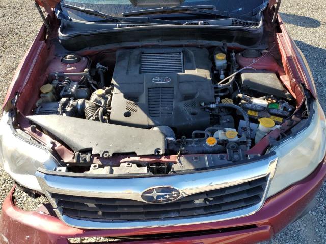 JF2SH6FC4AH724252 - 2010 SUBARU FORESTER 2.5XT LIMITED RED photo 12