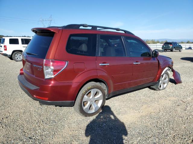 JF2SH6FC4AH724252 - 2010 SUBARU FORESTER 2.5XT LIMITED RED photo 3