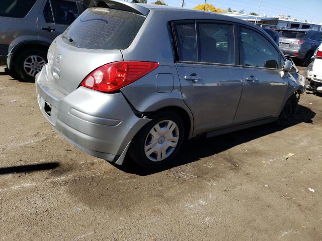 3N1BC1CPXCK285398 - 2012 NISSAN VERSA S GRAY photo 3