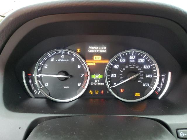 19UUB3F43KA002069 - 2019 ACURA TLX TECHNOLOGY RED photo 9