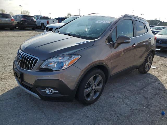 KL4CJCSB5EB520257 - 2014 BUICK ENCORE GRAY photo 1