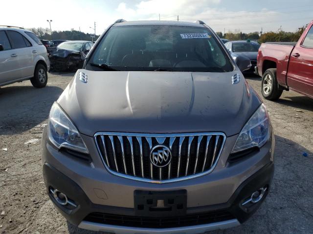 KL4CJCSB5EB520257 - 2014 BUICK ENCORE GRAY photo 5