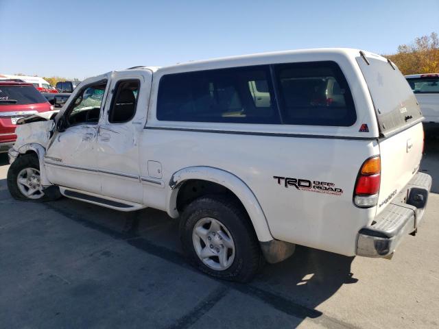 5TBBT48111S138769 - 2001 TOYOTA TUNDRA ACCESS CAB LIMITED WHITE photo 2