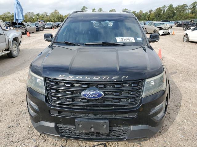 1FM5K8GT2GGA95365 - 2016 FORD EXPLORER SPORT BLACK photo 5