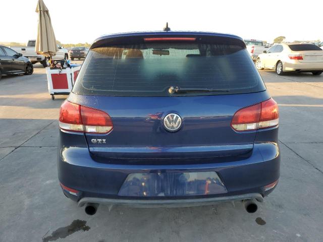 WVWFV7AJ7BW139800 - 2011 VOLKSWAGEN GTI BLUE photo 6