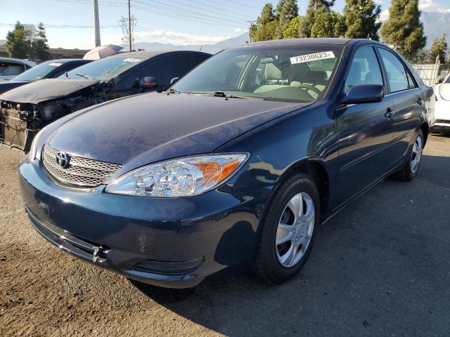 4T1BE32K34U298869 - 2004 TOYOTA CAMRY LE BLUE photo 1