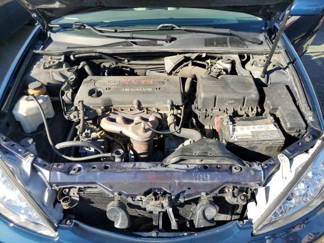 4T1BE32K34U298869 - 2004 TOYOTA CAMRY LE BLUE photo 11
