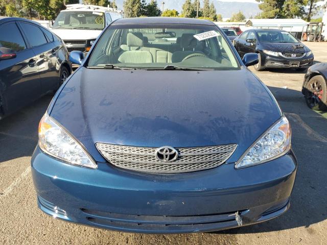 4T1BE32K34U298869 - 2004 TOYOTA CAMRY LE BLUE photo 5