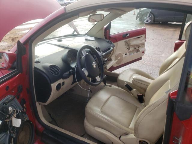 3VWRF31Y66M325847 - 2006 VOLKSWAGEN NEW BEETLE CONVERTIBLE OPTION PACKAGE 1 RED photo 7