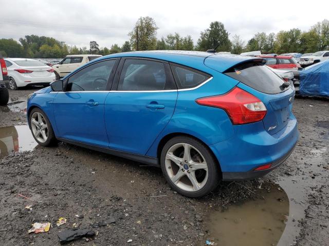 1FAHP3N29CL468800 - 2012 FORD FOCUS TITANIUM BLUE photo 2