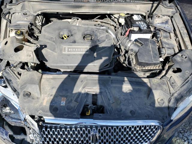 3LN6L5F94HR622645 - 2017 LINCOLN MKZ RESERVE შავი ფოტო 11