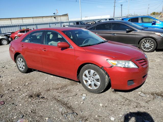 4T4BF3EK7BR207419 - 2011 TOYOTA CAMRY BASE RED photo 4