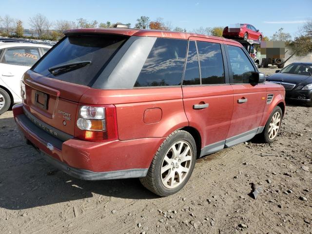 SALSK25488A125403 - 2008 LAND ROVER RANGE ROVE HSE BURGUNDY photo 3