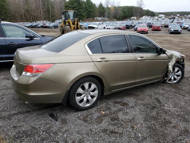 1HGCP26878A807351 - 2008 HONDA ACCORD EXL TAN photo 3