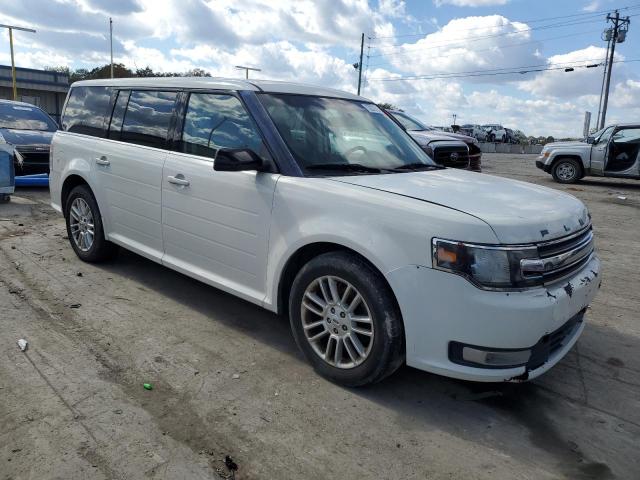 2FMGK5C80DBD37291 - 2013 FORD FLEX SEL WHITE photo 4