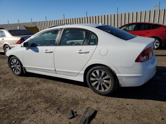 2HGFA16829H316388 - 2009 HONDA CIVIC EX WHITE photo 2