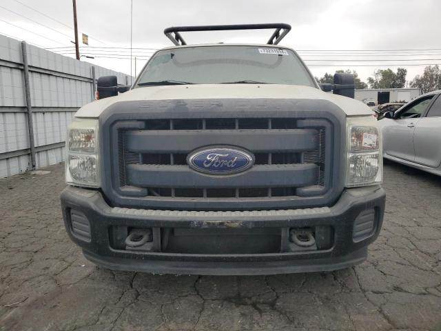 1FT7X2A63CEC63342 - 2012 FORD F250 SUPER DUTY WHITE photo 5