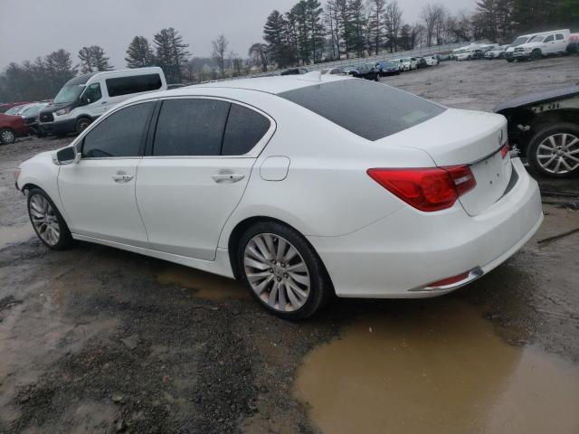 JH4KC1F53EC006825 - 2014 ACURA RLX TECH WHITE photo 2