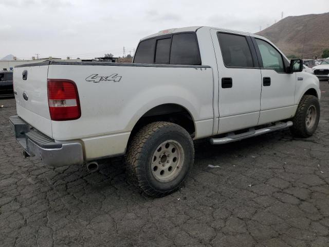 1FTPW14595FA24150 - 2005 FORD F150 SUPERCREW WHITE photo 3