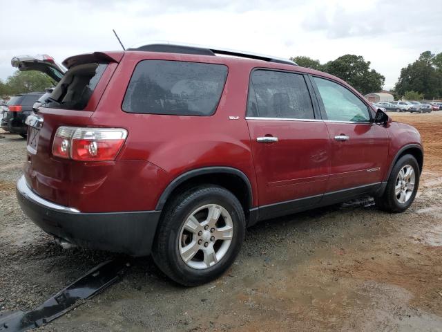 1GKER237X8J259248 - 2008 GMC ACADIA SLT-1 RED photo 3