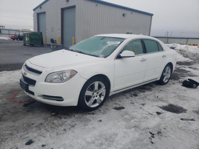 1G1ZC5E08CF200221 - 2012 CHEVROLET MALIBU 1LT WHITE photo 1
