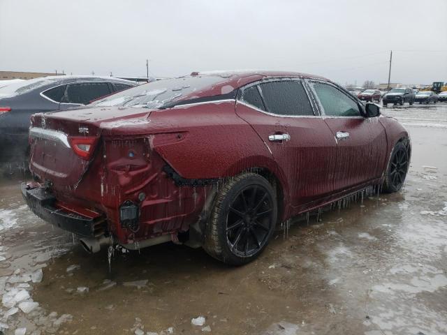 1N4AA6AP0HC387259 - 2017 NISSAN MAXIMA 3.5S MAROON photo 3