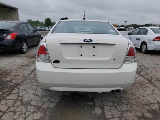 3FAHP06Z08R150809 - 2008 FORD FUSION S WHITE photo 6