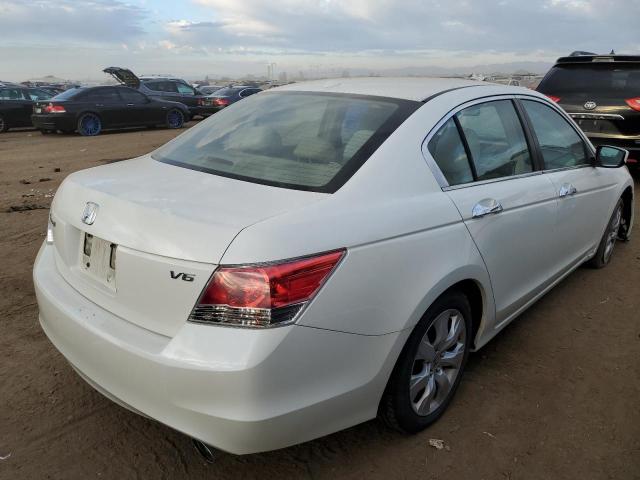 1HGCP36898A076279 - 2008 HONDA ACCORD EXL WHITE photo 3