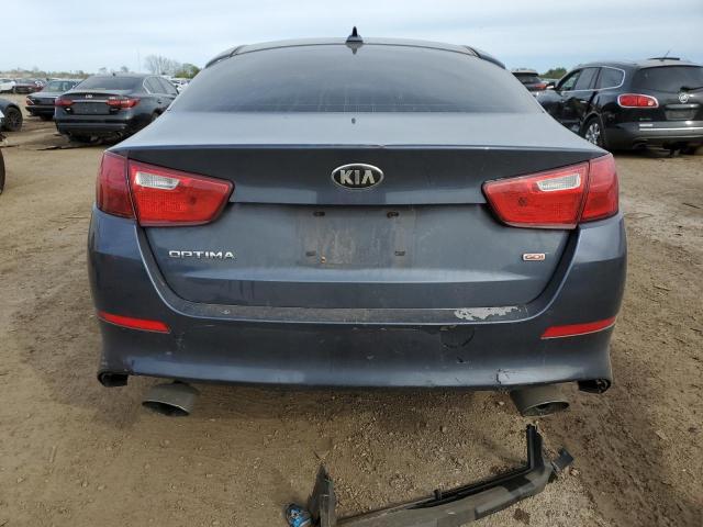 KNAGM4A73F5602129 - 2015 KIA OPTIMA LX BLUE photo 6