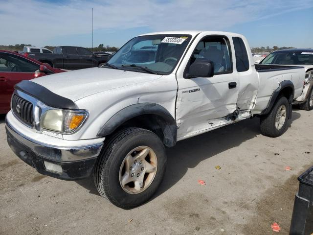 5TESM92N02Z038941 - 2002 TOYOTA TACOMA XTRACAB PRERUNNER თეთრი ფოტო 1