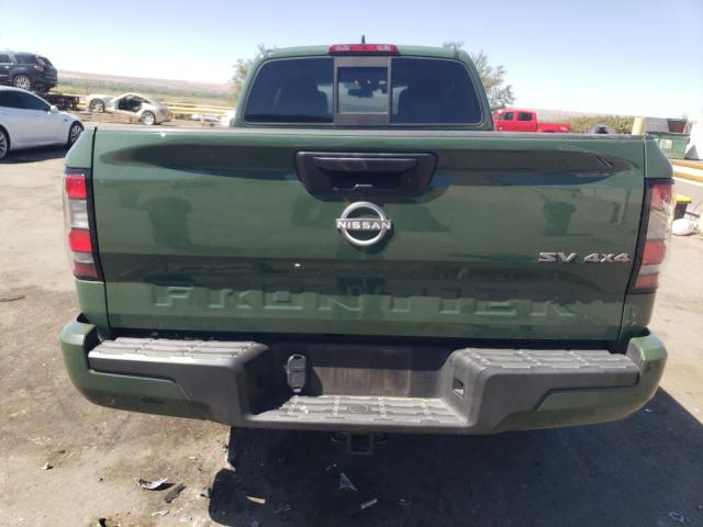 1N6ED1FK4NN674734 - 2022 NISSAN FRONTIER SV GREEN photo 6