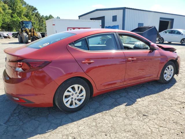 5NPD74LF8KH485319 - 2019 HYUNDAI ELANTRA SE RED photo 3