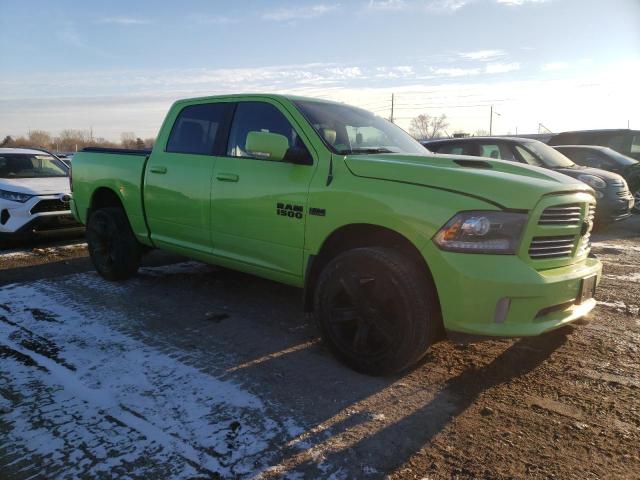 1C6RR7MTXHS778484 - 2017 RAM 1500 SPORT GREEN photo 4