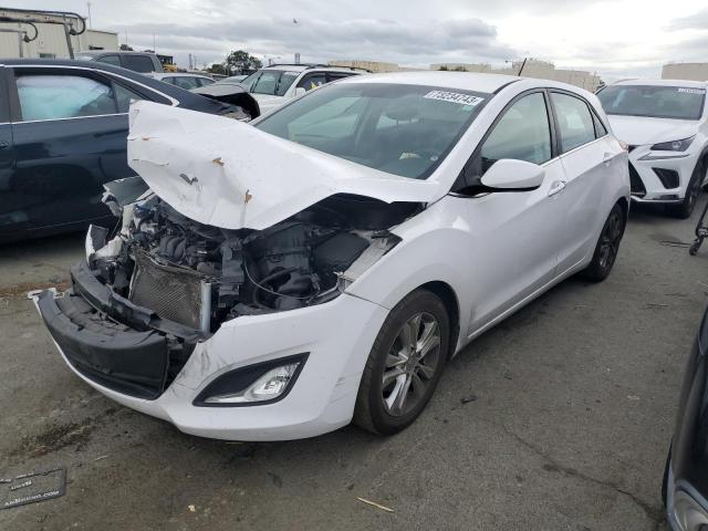 KMHD35LH8EU234566 - 2014 HYUNDAI ELANTRA GT WHITE photo 1