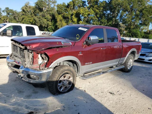 3C6UR5FL3KG556718 - 2019 RAM 2500 LARAMIE RED photo 1