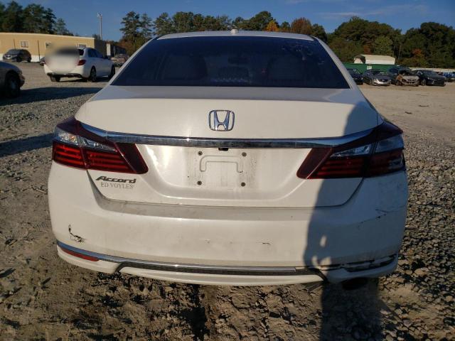 1HGCR2F76GA158075 - 2016 HONDA ACCORD EX WHITE photo 6