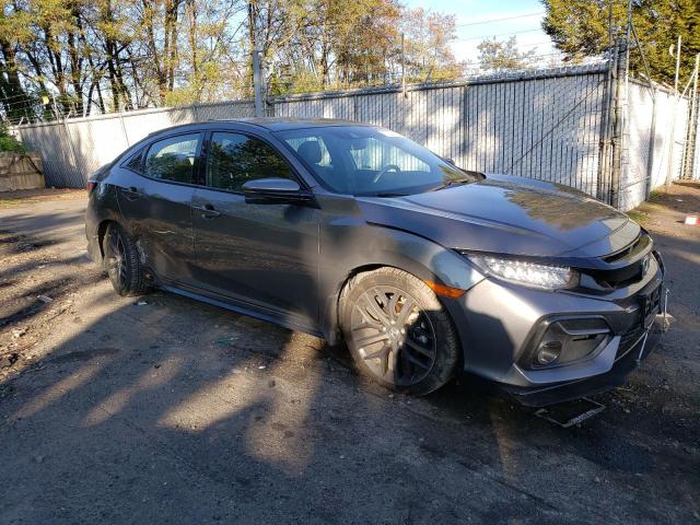 SHHFK7H93MU222831 - 2021 HONDA CIVIC SPORT TOURING GRAY photo 4