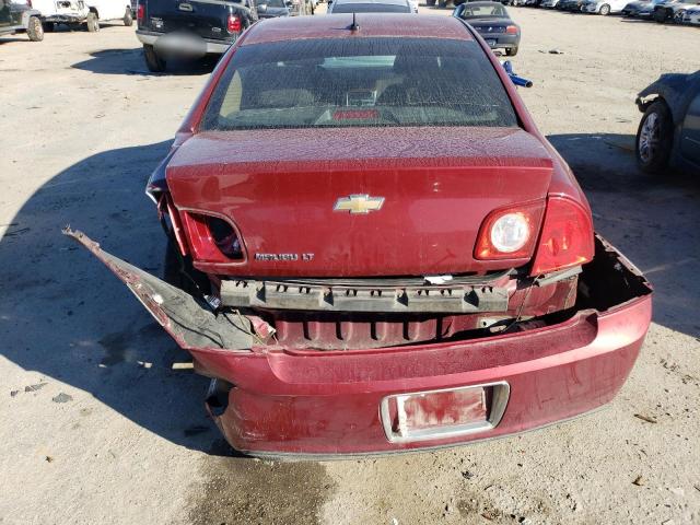 1G1ZC5E14BF276526 - 2011 CHEVROLET MALIBU 1LT ბურგუნდია ფოტო 6