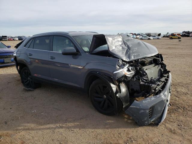 1V2WC2CA9MC232424 - 2021 VOLKSWAGEN ATLAS CROS SE ნაცრისფერი ფოტო 4