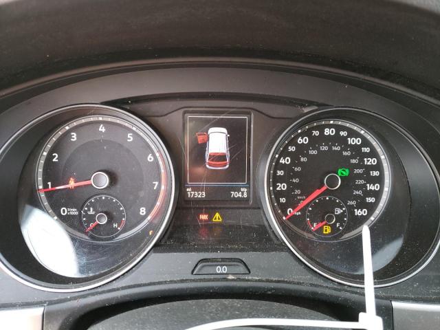 1V2WC2CA9MC232424 - 2021 VOLKSWAGEN ATLAS CROS SE ნაცრისფერი ფოტო 9