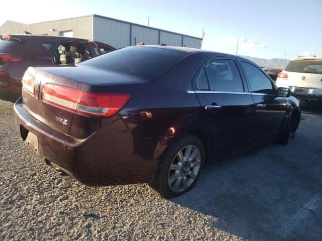 3LNHL2GC7BR755019 - 2011 LINCOLN MKZ MAROON photo 3