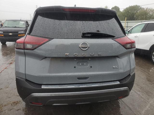 5N1BT3CA2NC687943 - 2022 NISSAN ROGUE SL GRAY photo 6