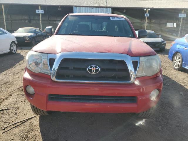 5TEJU62N46Z202370 - 2006 TOYOTA TACOMA DOUBLE CAB PRERUNNER RED photo 5