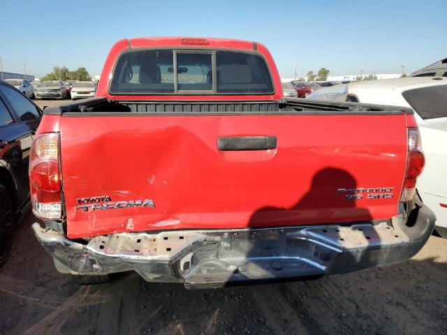 5TEJU62N46Z202370 - 2006 TOYOTA TACOMA DOUBLE CAB PRERUNNER RED photo 6
